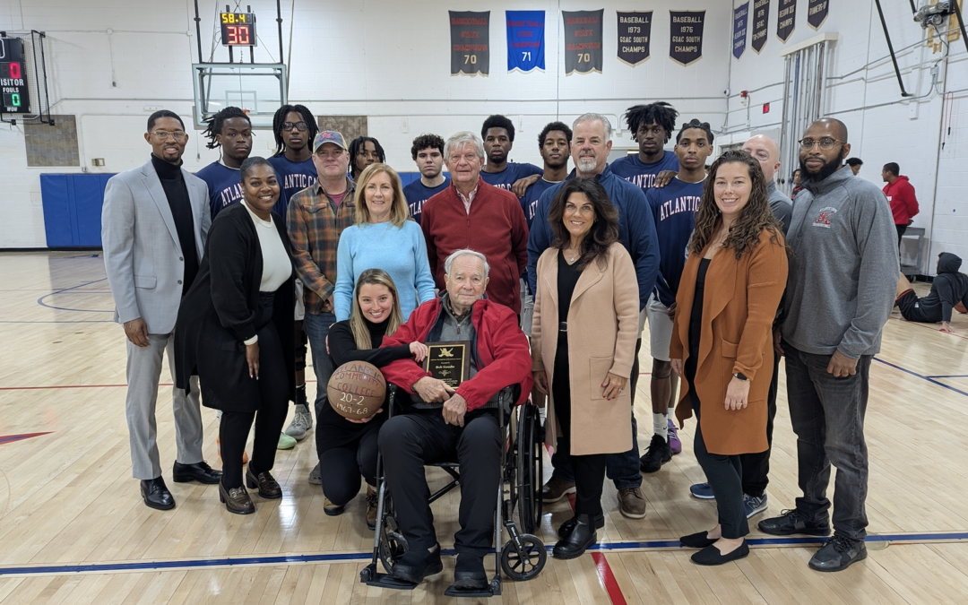 Atlantic Cape Bestows Athletics Recognition of Excellence Award Upon Former Coach and College Administrator Robert Goudie